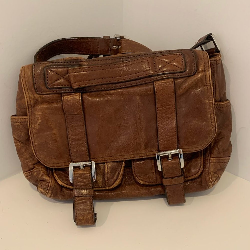 Michael Kors Double Buckle Crossbody Bag